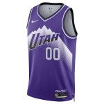 Maillot NBA Utah Jazz Clarkson Jordan Nike 2023-24 City Edition Violet Swingman - Homme